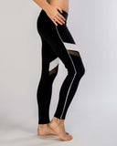 Midnight Mesh Yoga Pants