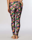 Spring Floral Yoga Leggings