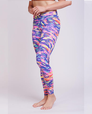 multi color yoga leggings